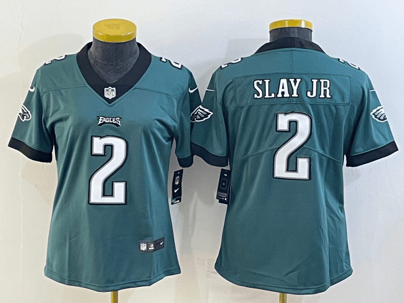 Nike Vapor Untouchable Limited Philadelphia Eagles Jersey - Jalen Hurts (Slay Jr) #2 [16 styles]