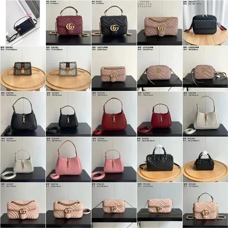 Gucci GG Marmont / GG Supreme / Maya / Jackie / Mini Marmont Handbags [40 styles]