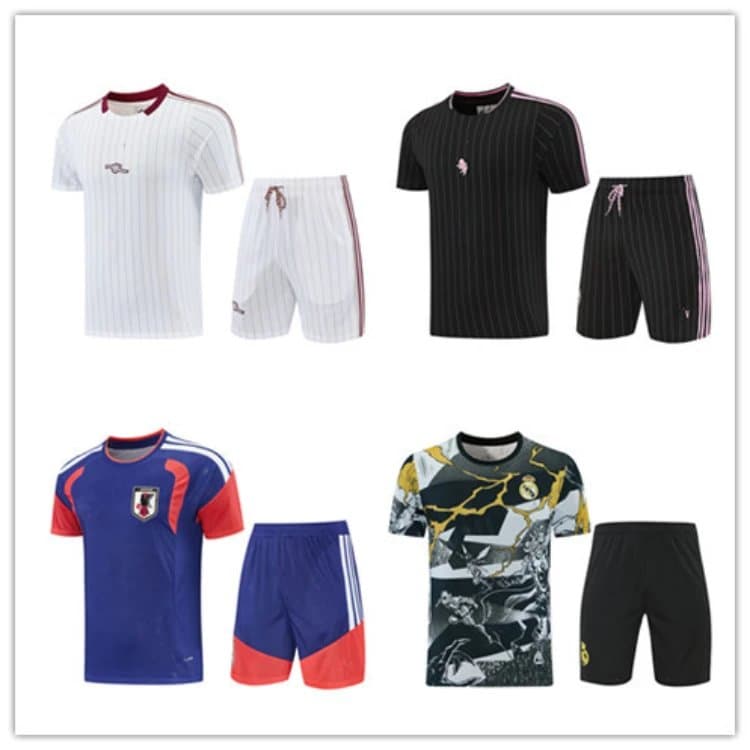 Japan National Team / Real Madrid Inspired Sports Jersey Sets